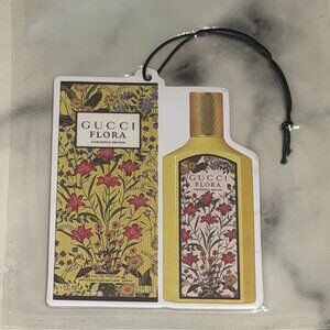 NEW Flora Gorgeous Gardenia Type Car Freshener Air Freshie Luxury Scent